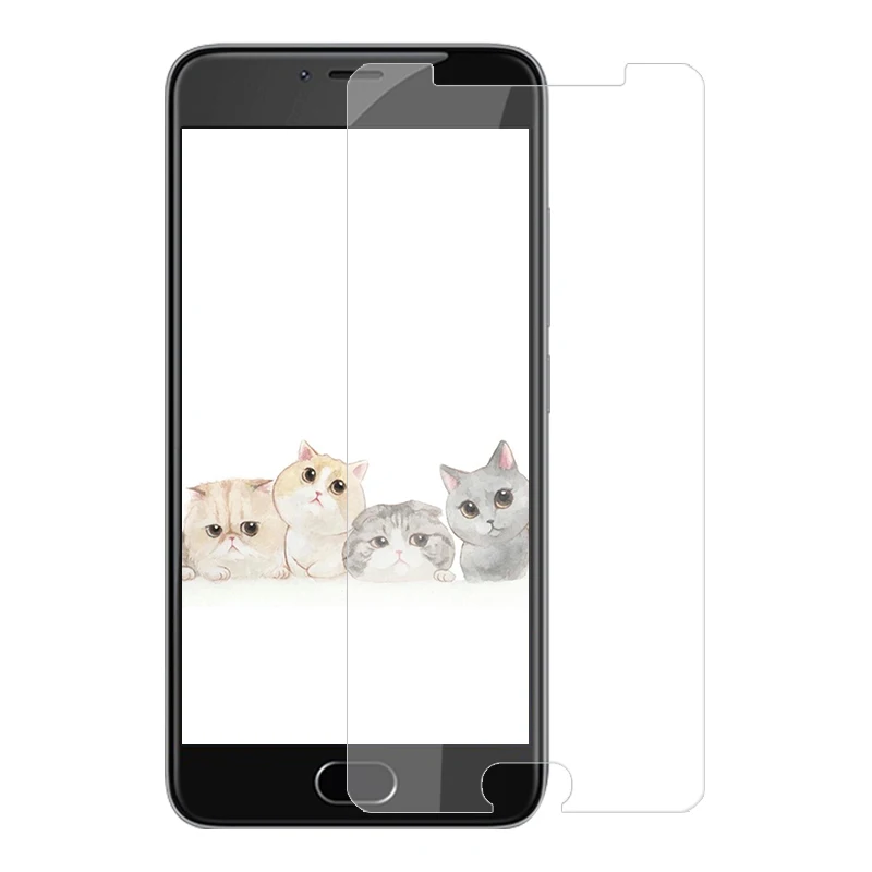 Жесткая защита стеклянная пленка для Meizu M3 Mini/M3S мини полное покрытие тонкий экран