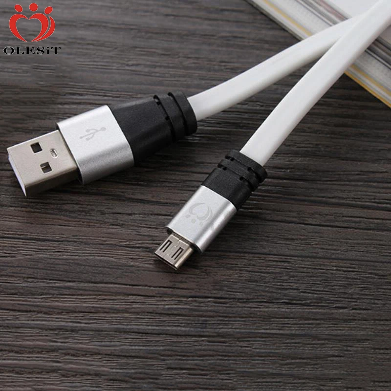 100 шт./лот OLESiT UNS K118/K119 1 м 2.4A тип c TPE провода Micro USB кабель синхронизации данных и