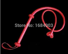 135 cm Long Red PU Role Paly Whip,Fetish Sex Toys,Sex Games Whip For Lover