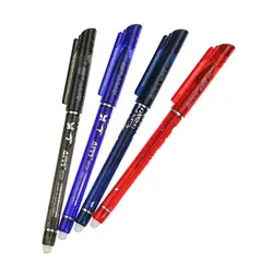 1 шт. стираемая гелевая ручка заправки красные, синие чернильно-синий и черный магические письменная нейтральной ручка