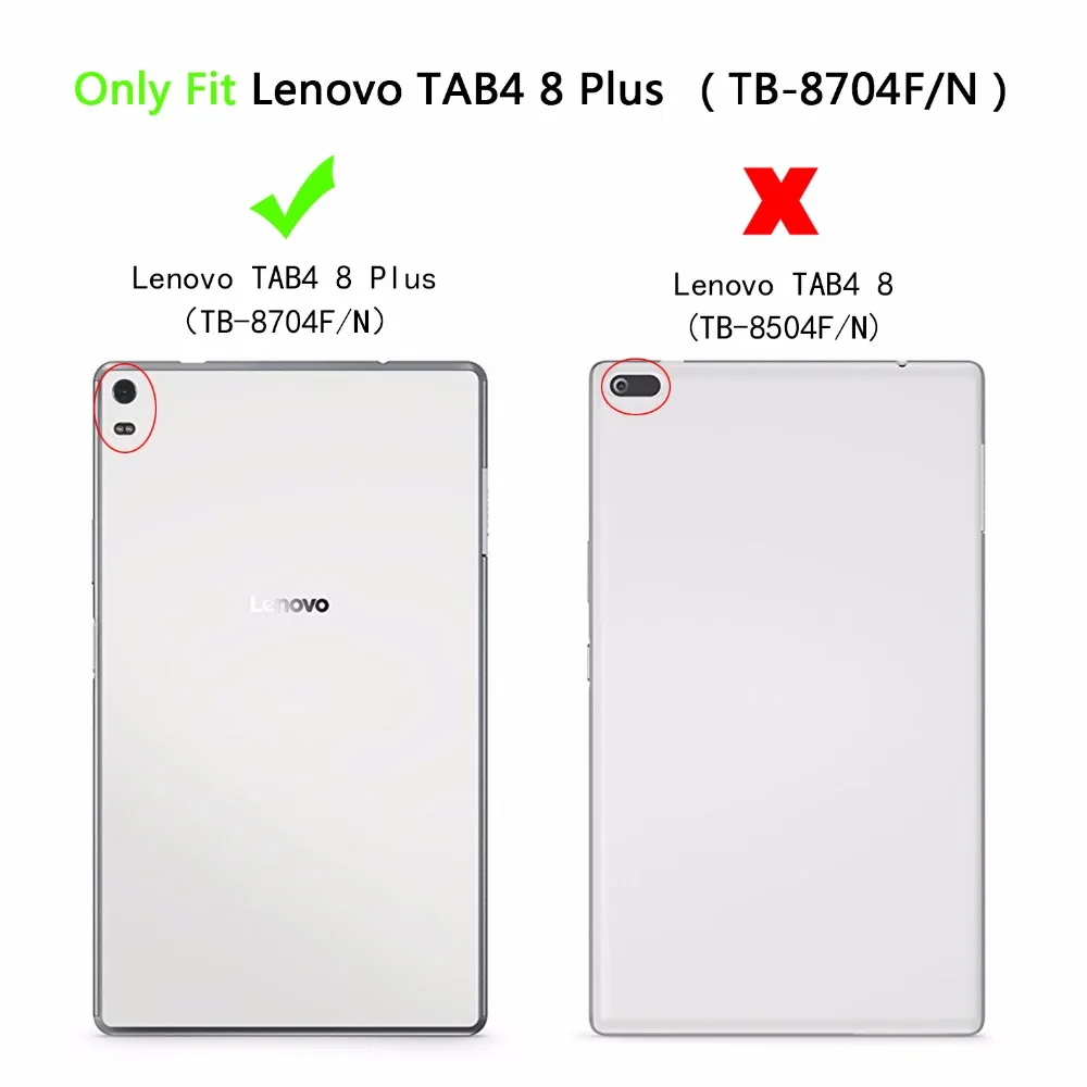 PU кожаный чехол для lenovo Tab 4 8 plus TB-8704 TB-8704F TB-8704N планшетный ПК чехол для lenovo 8 дюймов Tab 4 8 plus TB-8704 shell