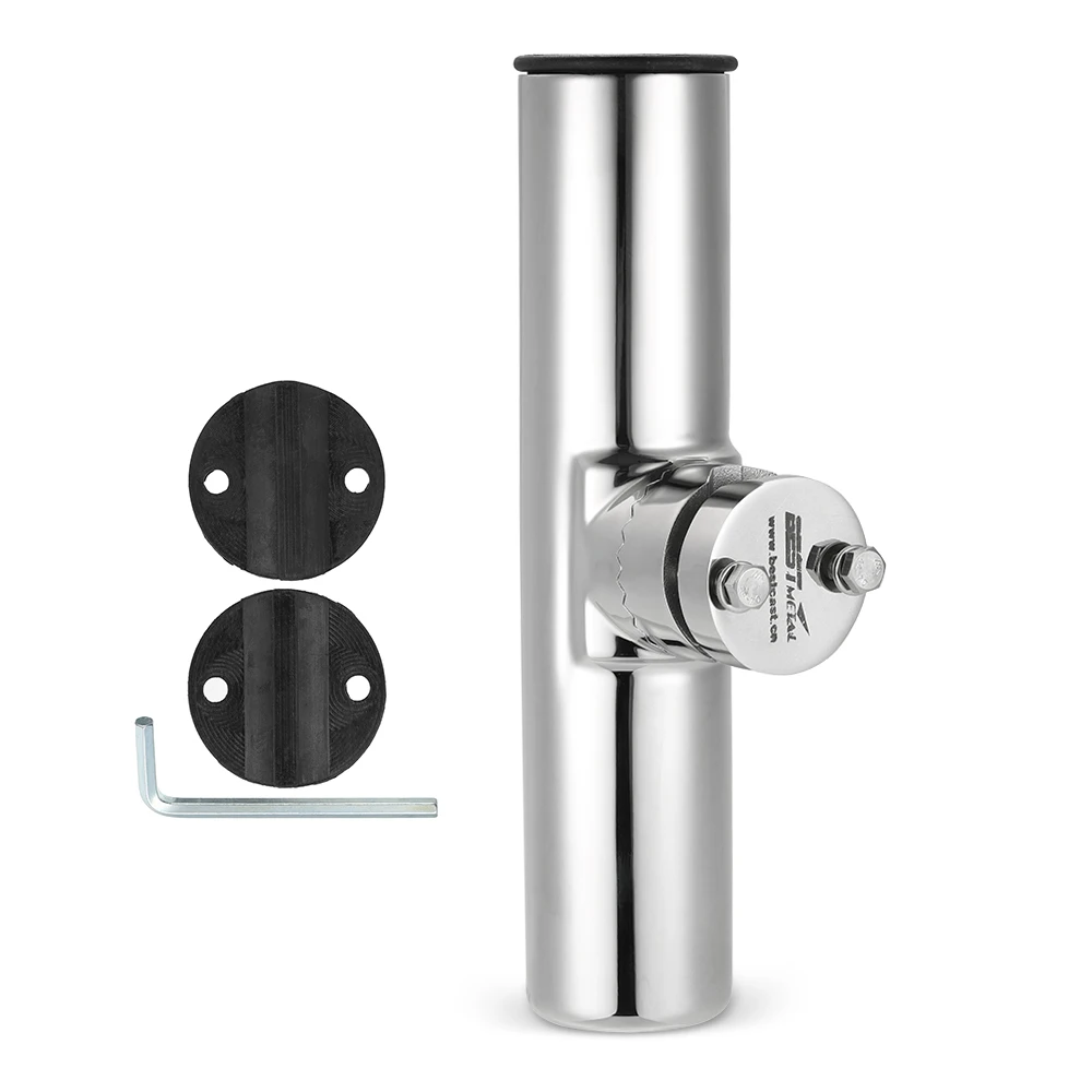 Fishing Adjustable Boat Rod Holder Fishing Pole Racks Fishing Rod Stand-off Tube Rod Holder 19mm 25mm OD Pole Bracket Support