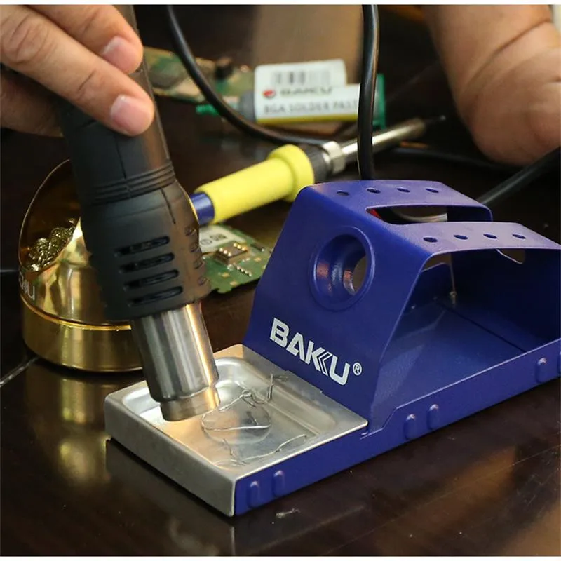 Исключительное качество оригинальный Дизайн SMD 110 В/220 В фена BGA ячейки паяльная станция (BK-878L)