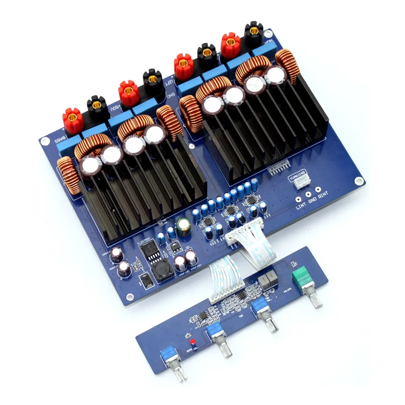 Tas5630 2.1 High Power Digital Power Amplifiers Board Hifi Class D Audio Opa1632 600W+ 2 x 300W Dc48V