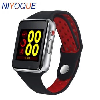 

NIYOQUE M3 Smart Watch With Passometer Camera SIM Card Call Bluetooth Smart watch For Huawei Xiaomi HTC Android Phone PK A1 DZ09