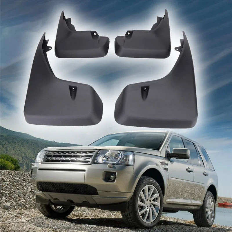 Front & Rear Splash Guards Mud Flaps Molded Fender For Land Rover Freelander 2 LR2 2006 - 2015 Mudguards Car Accessories (6)