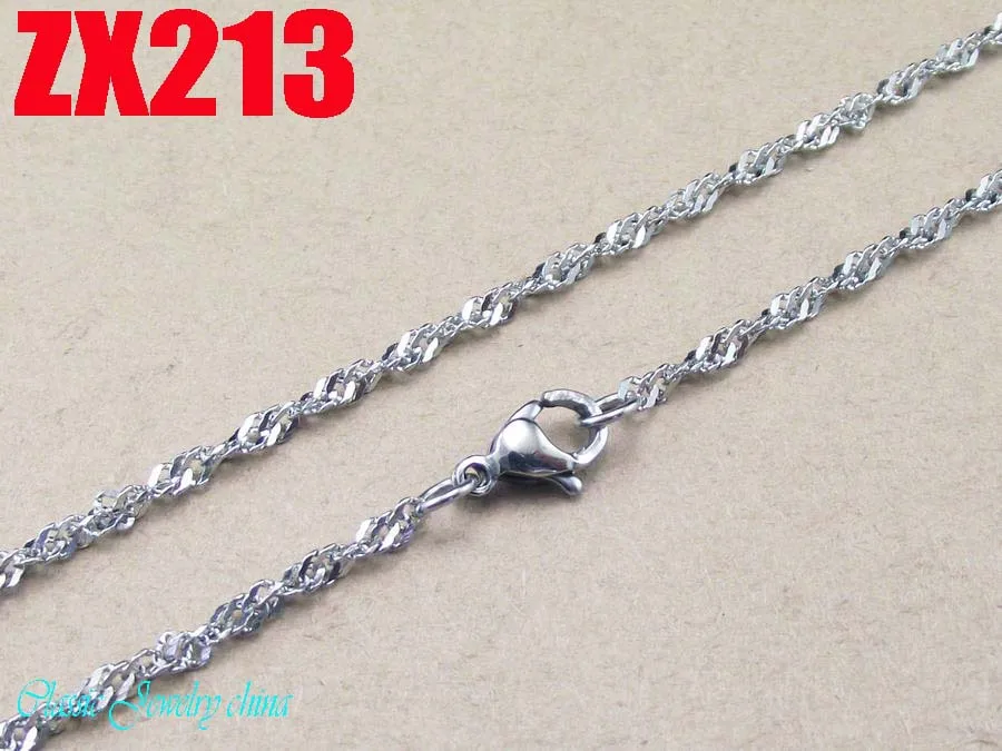 Цепочка Из Нержавеющей Стали 2 5 мм ZX213|necklace chain|chain stainlessstainless steel necklace |