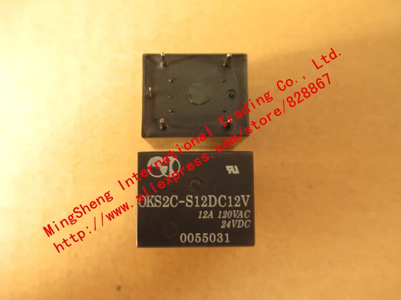 

Original new 100% 5pin ( 5 foot ) OKS2C-S12DC12V OKS2C-S12 DC12V 12A 120VAC 24VDC RELAY