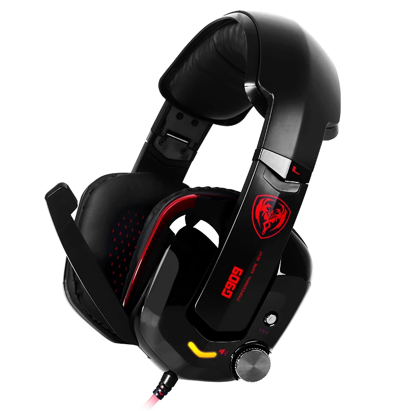 Somic G909 7.1 Surround Sound Gaming Headphone with Vibration Bass USB ...