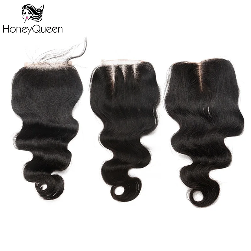 Body Wave 5x5 Lace Closure Brazilian Remy font b Hair b font Baby font b Hair