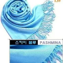Горячая прохладное ощущение вискоза одноцветные шарфы шали шарф-пончо обертывания шали 14 шт./партия