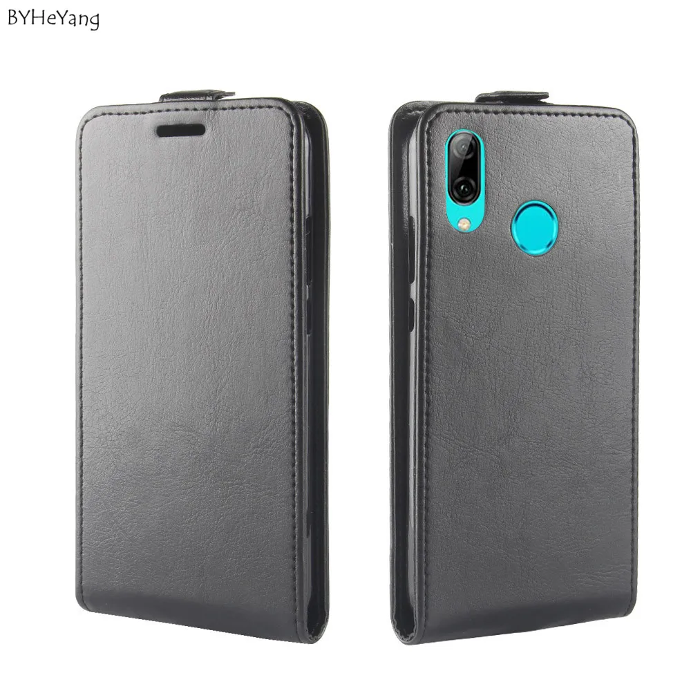 Чехол для Huawei P30 Lite силиконовый флип кейс из искусственной кожи чехол бампер
