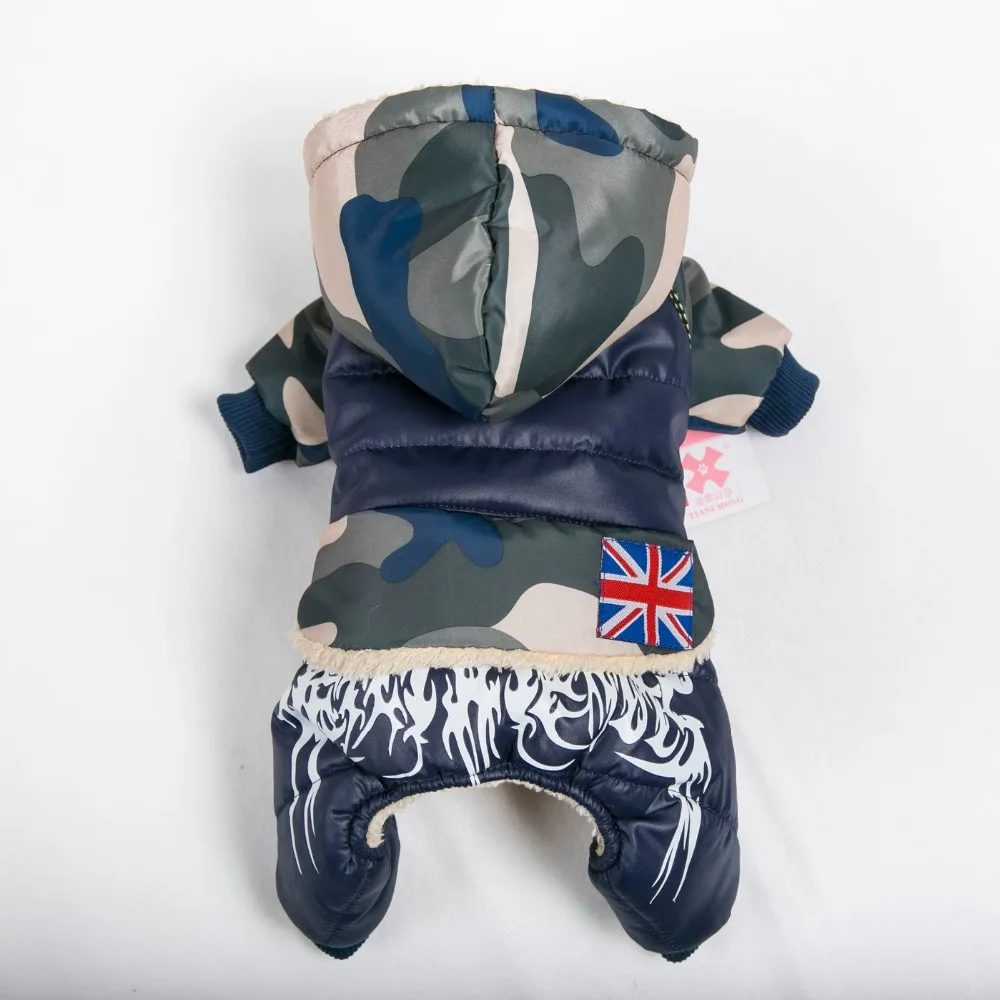 Winter Dog Clothes Sports Medium Pet Coat Soft Cotton Clothes For Dogs