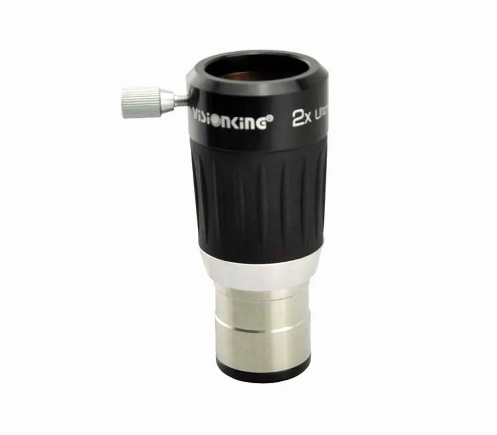 

Free shipping! Visionking 2x 4-Element Barlow Lens 1.25'' Telescope Eyepiece Metal Body