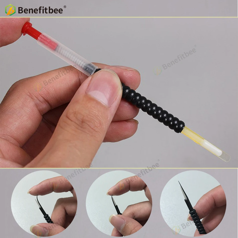 Benefitbee Beekeeping Grafting Tool Bee Queen Larva Retractable Grafting Tool New Supplies Tools with Spring 1 Box 2 pens Benefitbee Beekeeping Grafting Tool Bee Queen Larva Retractable Grafting Tool New Supplies Tools with Spring 1 Box 2 pens