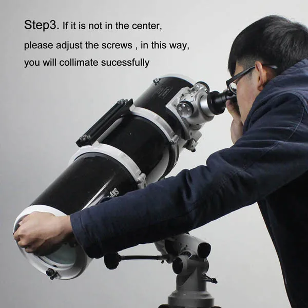 LAIDA 1.25 Collimation Eyepiece with Crosshair Fitting Short  (7)