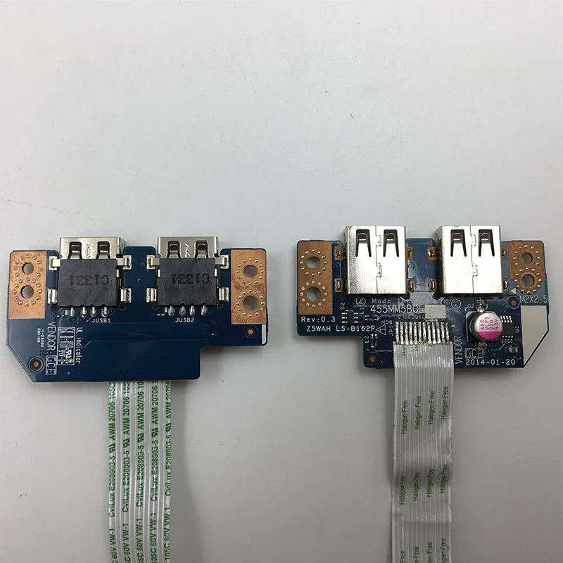 AIYIGI 100% Brand New USB Board with Cable For Acer Aspire E5-521 E5-571 USB Board LS-B162P Notebook Accessories Well Tested AIYIGI 100% Brand New USB Board with Cable For Acer Aspire E5-521 E5-571 USB Board LS-B162P Notebook Accessories Well Tested
