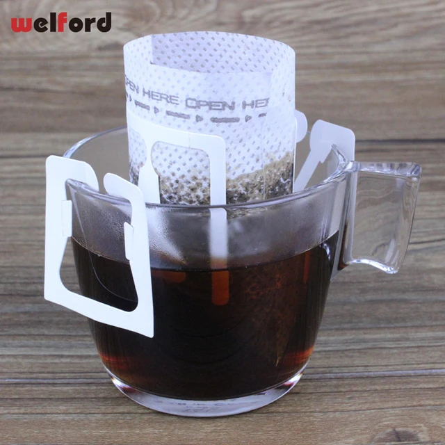 Best Offers 50Pcs / Set Drip Coffee Filter Bag Portable with Hanging Ear Style Coffee Filters Paper Home Office Travel Brew Coffee Best Offers 50Pcs / Set Drip Coffee Filter Bag Portable with Hanging Ear Style Coffee Filters Paper Home Office Travel Brew Coffee
