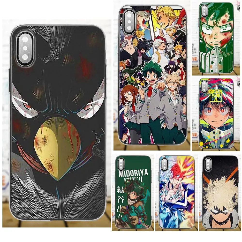 

Diwqxr TPU Protective Boku No Hero Academia For Huawei G8 Honor 5C 5X 6 6X 7 8 9 Y5II Mate 9 P8 P9 P10 Lite Plus 2017
