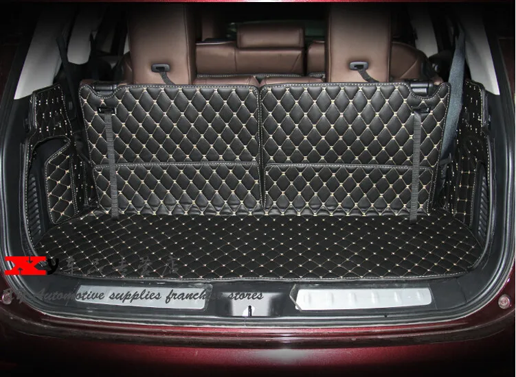 Высокое качество! Специальные автомобильные коврики для багажника Infiniti QX60 7 мест-2013 водонепроницаемые коврики для багажника коврики для QX60