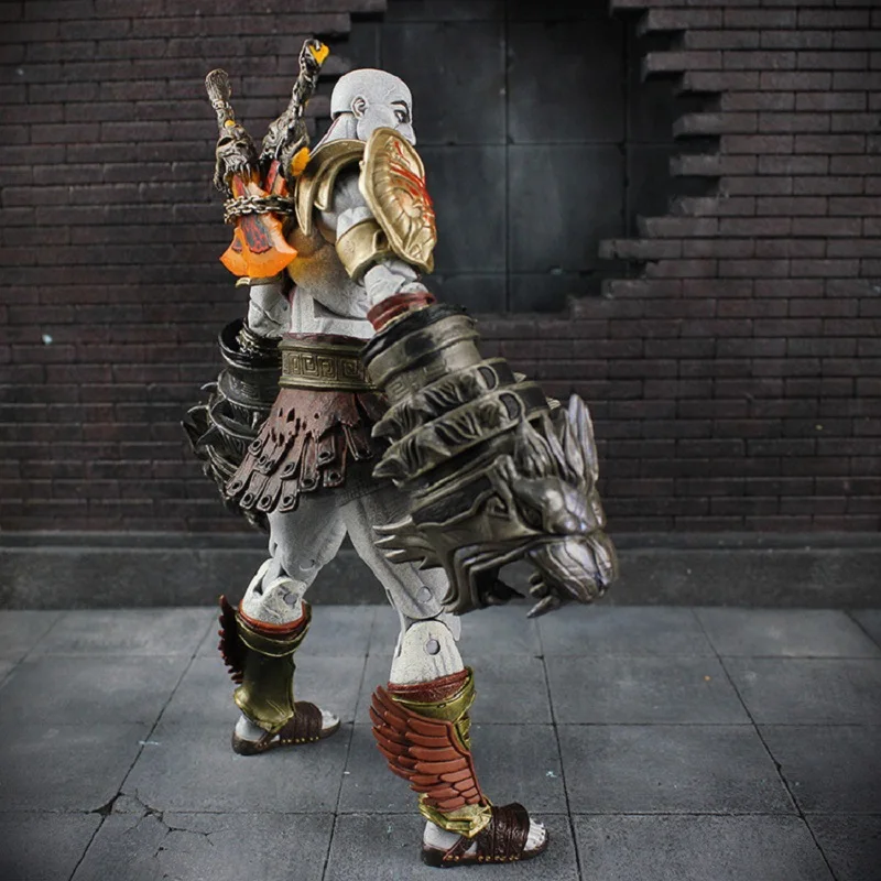 22 см/9 &quotNECA NEW God of War 3 призрак Спарты Кратос конечной ПВХ фигурку игрушки бог войны