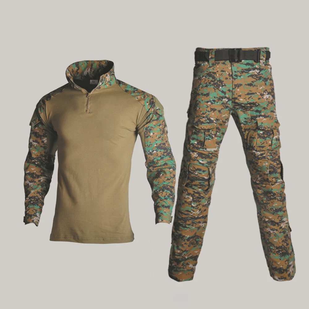 Армейская Военная Униформа тактическая G3 BDU Камуфляжный Боевой набор страйкбольная военная игра Рубашки Брюки Военный MultiCam охотничий камуфляж одежда