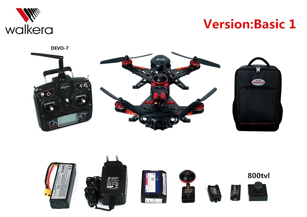 

Walkera Runner 250 Advance Drone 5.8G FPV GPS System with HD Camera Racing Quadcopter RTF Basic 1 Version