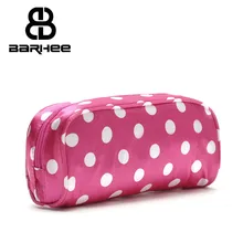 Масштаб питания 5 шт./лот nécessaire Для женщин косметолог Косметика сумка Dot составляют мешок Макияж путешествия Organizador женский BOLSOS