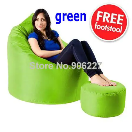 XXL взрослое Кресло мешок для фасоли внутри и снаружи очень большая сумка с