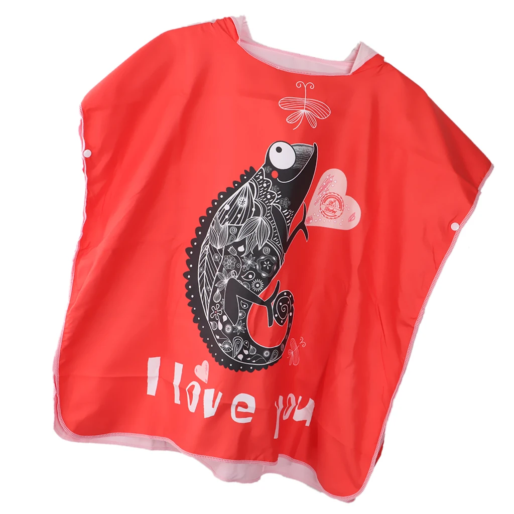 Детский халат для серфинга, пончо с капюшоном полотенце для серфинга, пляжа, плавания, виндсерфинга и других водных видов спорта M/L, детское полотенце-пончо