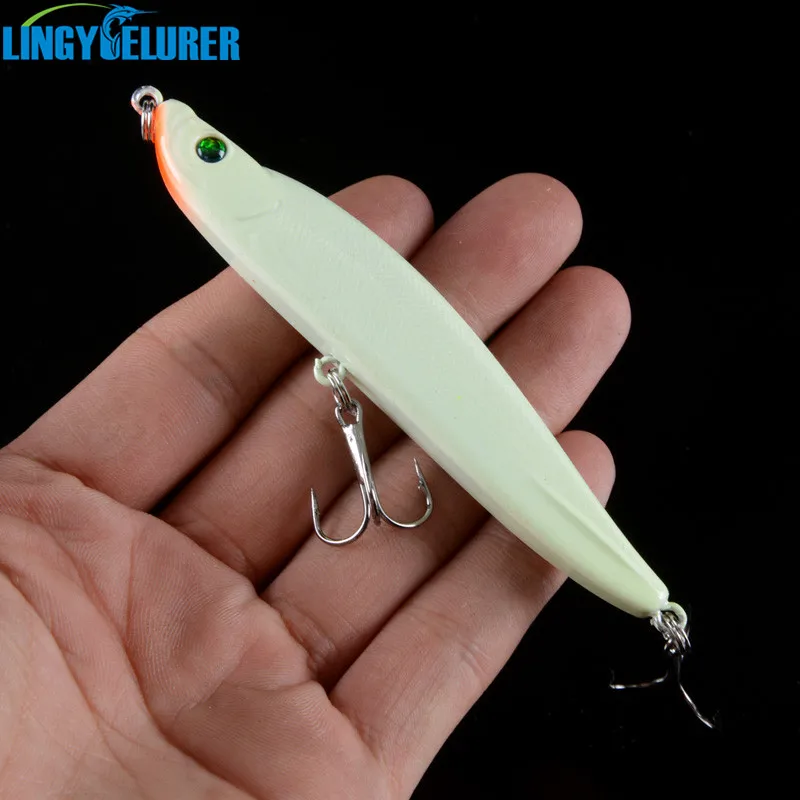 

2016 New 9.5CM/16G Heavy Minnow Fishing Crankbait Hard Artificial Bait Treble Hooks Fish Wobbler Japan Tackle Pesca