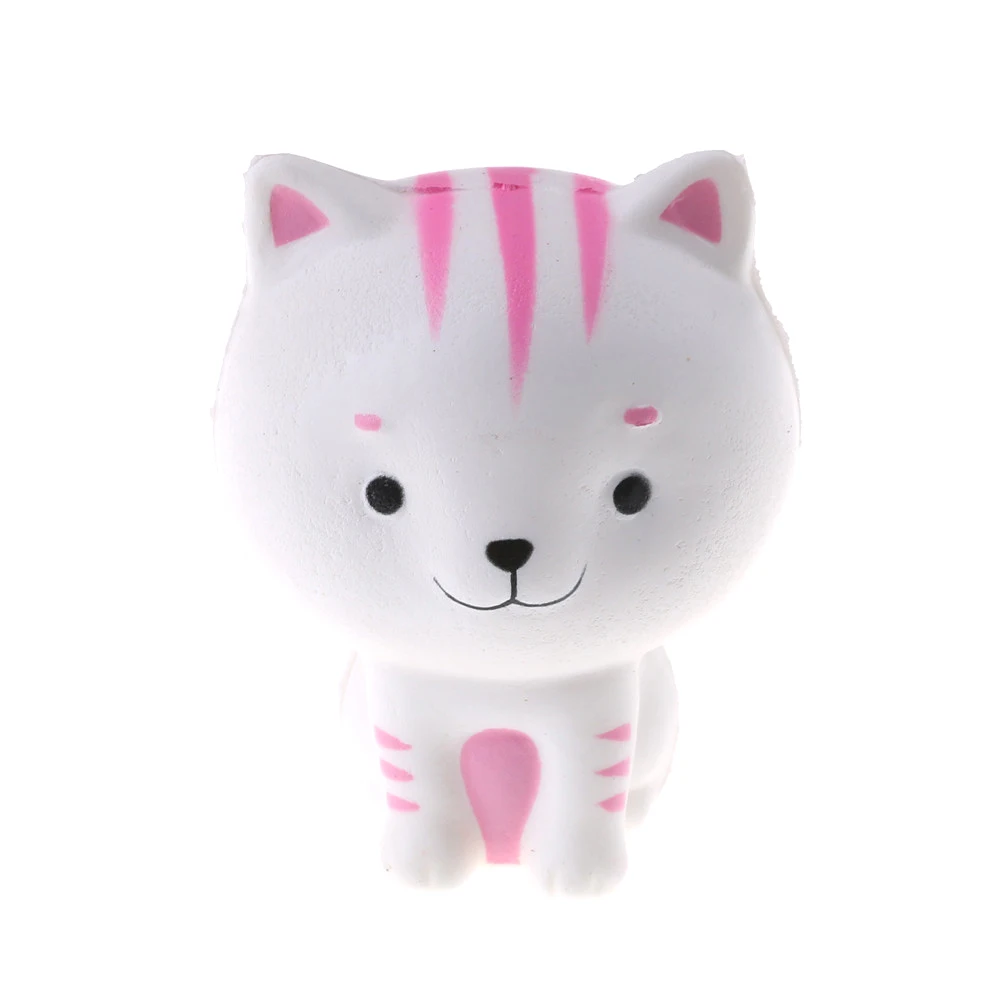 

Antistress lemon Milk Peach Cake Smiley Face Cat horse Squeeze Soft Slow Rising Phone Key Strap Roll Squishes PU Squishies Toys