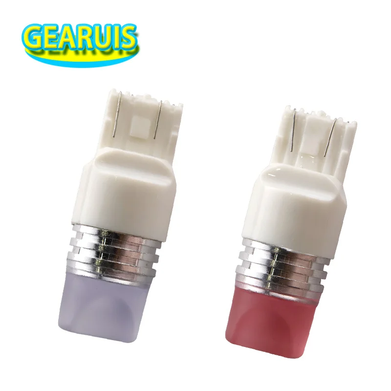 100 шт. стробоскопическая вспышка W21/5 Вт T20 7443 7440 T25 3156 3157 3D 9 SMD 2835 светодиодная лампа