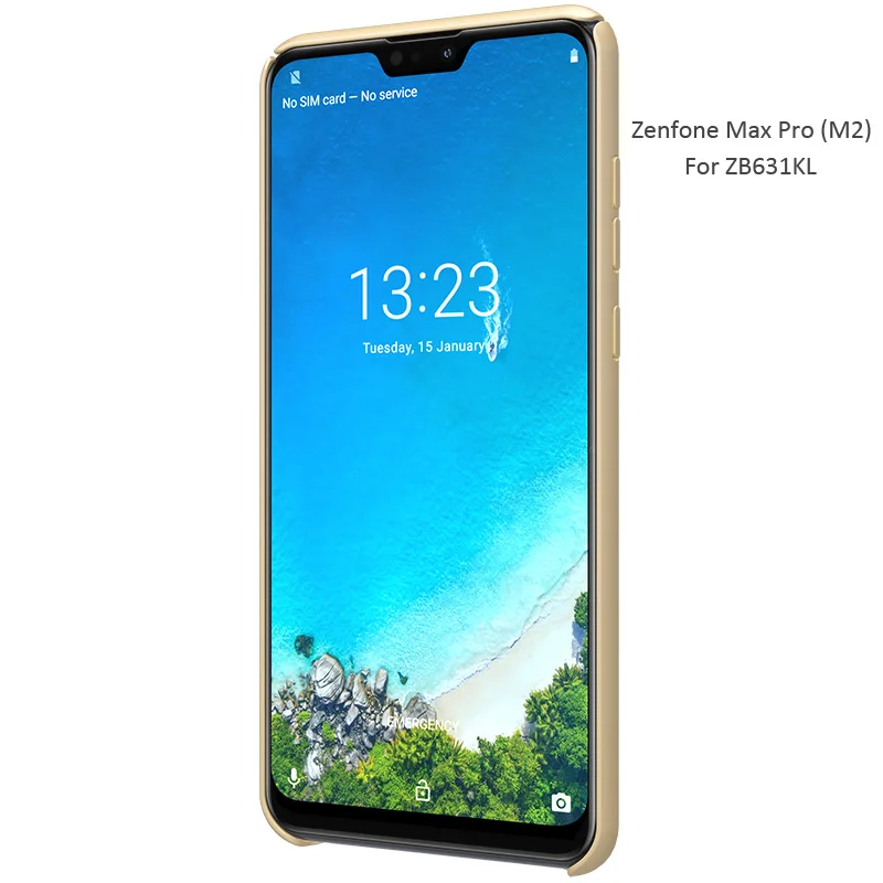 Nillkin Чехол матовый для Asus Zenfone Max Pro M2 ZB631KL жесткий Пластик задняя крышка