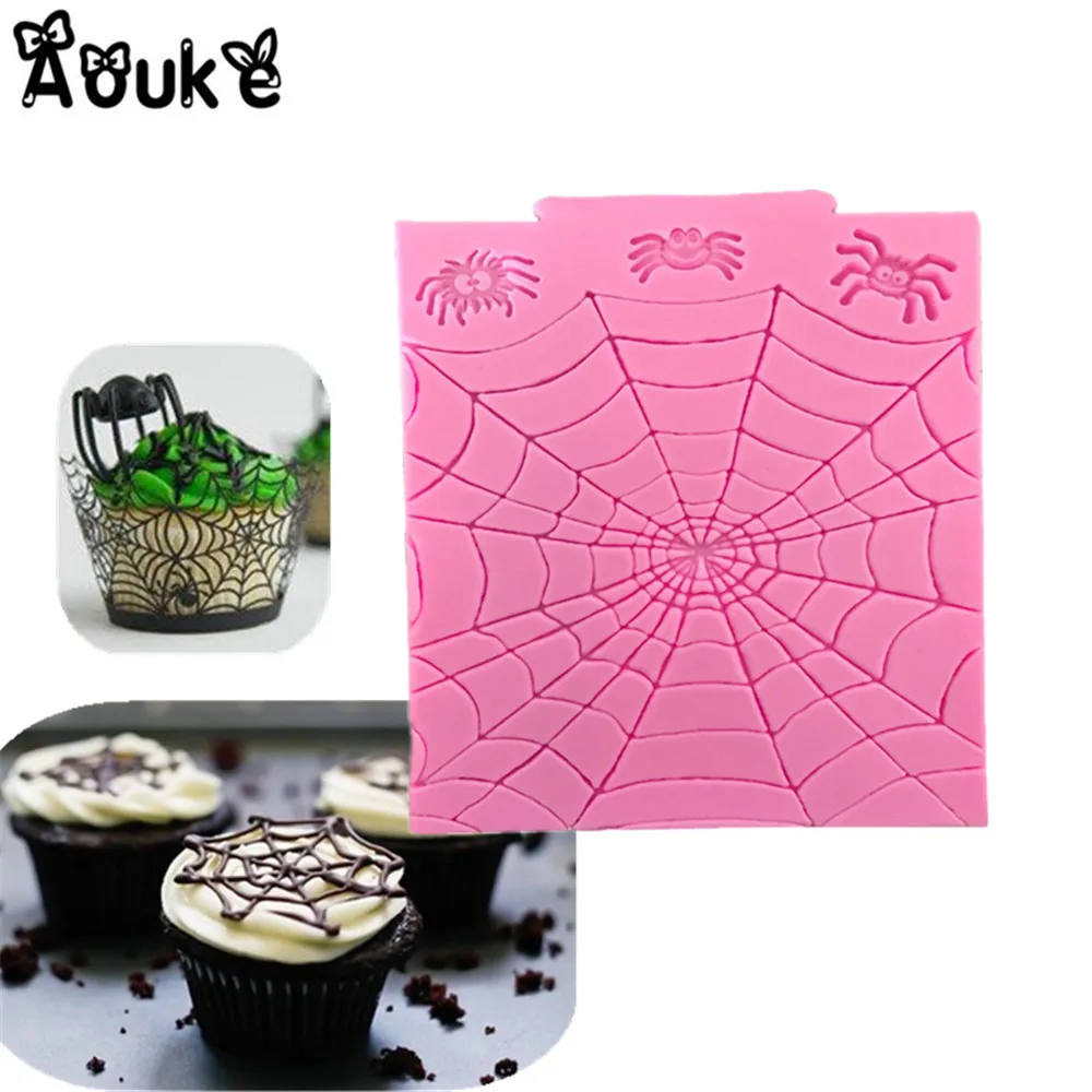 Halloween Spider web Shape Fondant Silicone Mold Chocolate Molds Biscuits Cookies Mould Kitchen Baking Cake Decoration Tool
Halloween Spider web Shape Fondant Silicone Mold Chocolate Molds Biscuits Cookies Mould Kitchen Baking Cake Decoration Tool