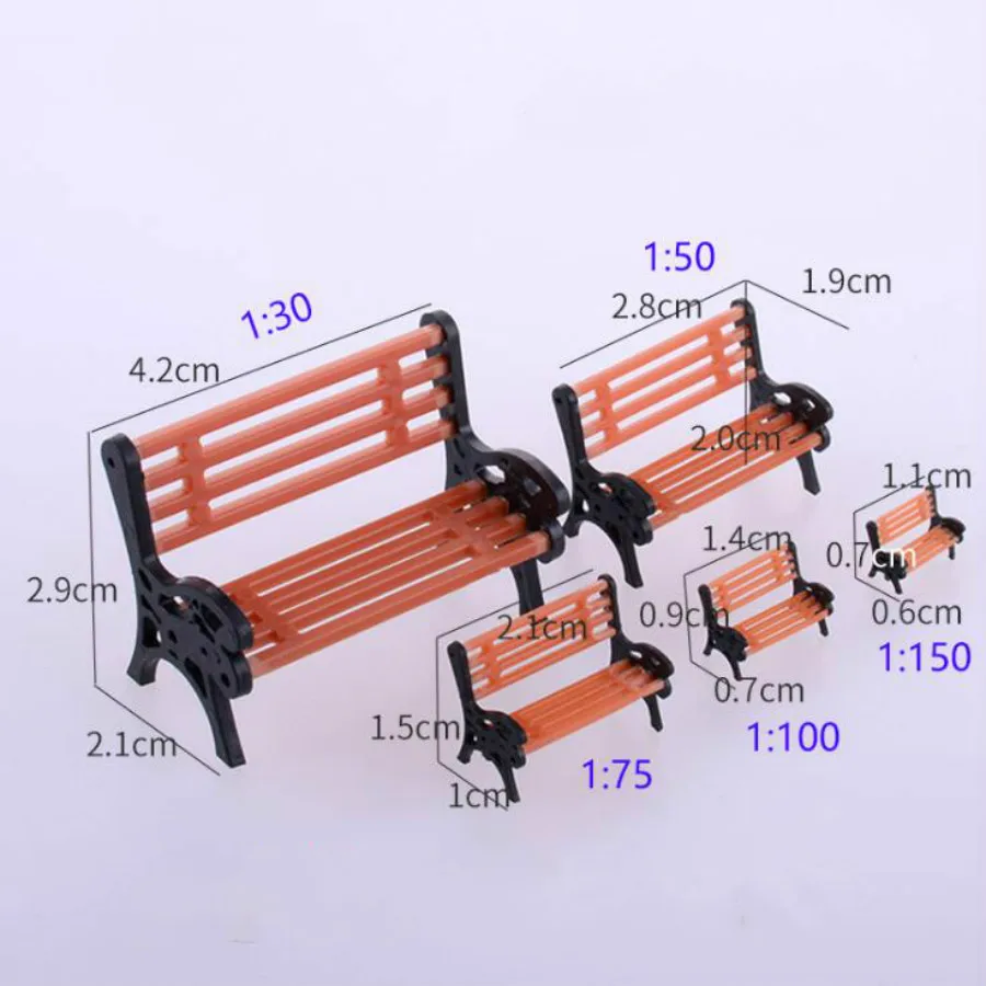 scale model park chair (5)