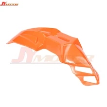 Пластиковые Универсальный супермото Evo черные передние крылья для DRZ KX yz WR XR