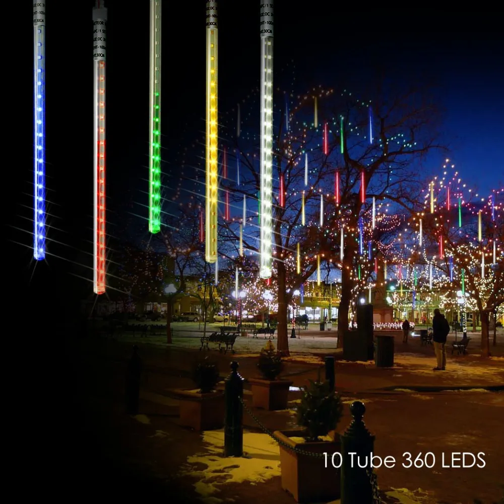 

360 LED Solar Lamp Meteor Lights String Solar Led Strip 8M Holiday Outdoor Lighting Tree Christmas Decoration Light ALUVEE