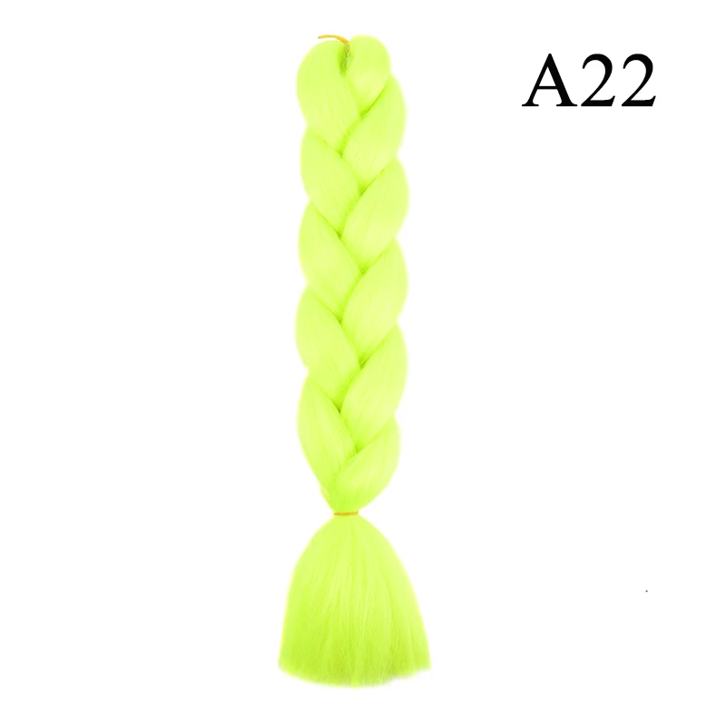 

80cm Colorful Braiding Synthetic Extension Twist Hair Wig For Party Hair Styling SS