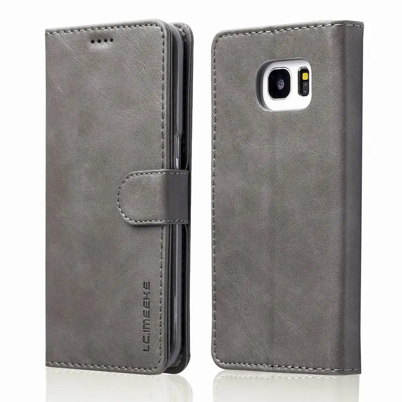 

Luxury Wallet Case For Samsung Galaxy S7 S7 Edge Case Cover Flip Leather Phone Case Samsung Galaxy S7 Edge Mobile Phone Shell