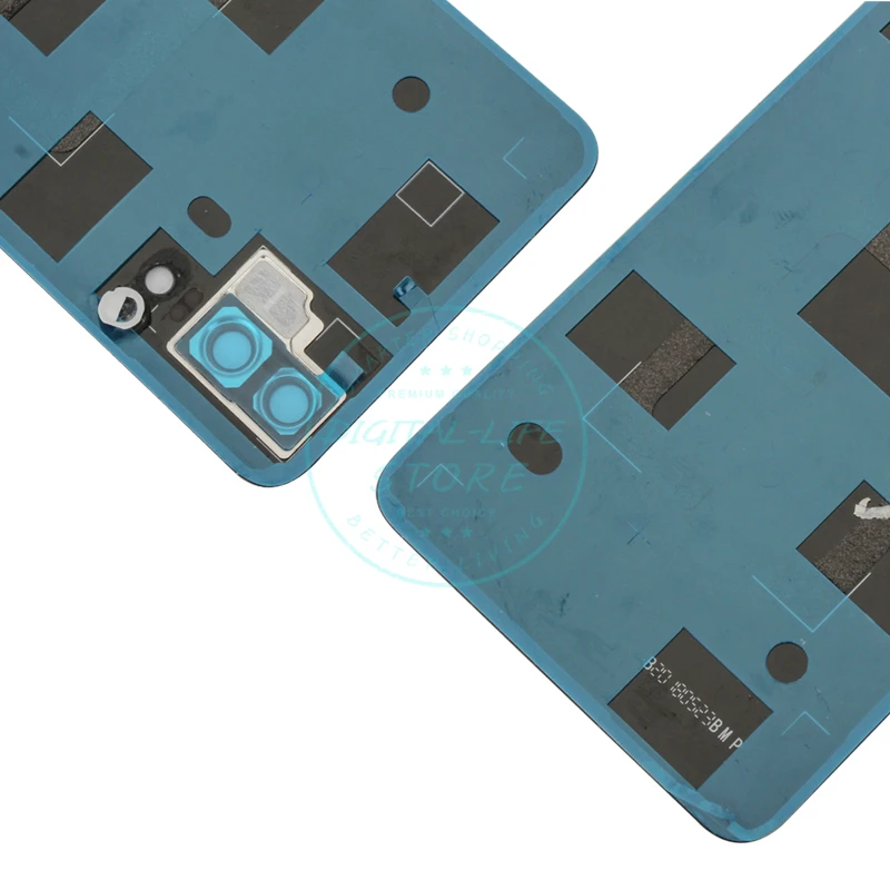 Задняя крышка аккумуляторного отсека для Huawei P20 стеклянная камеры корпус двери