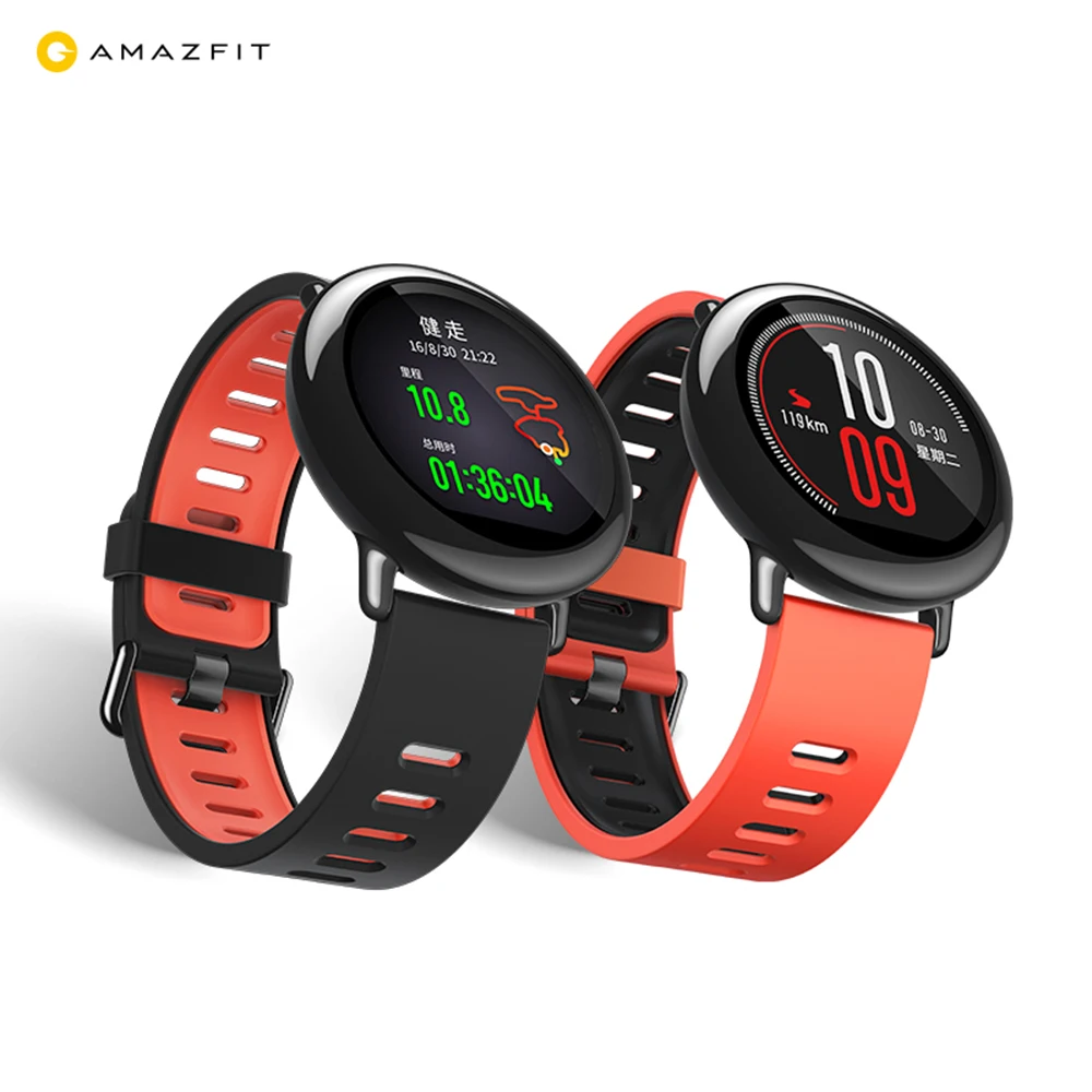 

English Version NEW Huami Amazfit Pace Smart Watch GPS Smartwatch Wearable Devices Smart-Watch 1.2GHz 512MB/4GB for Xiaomi IOS
