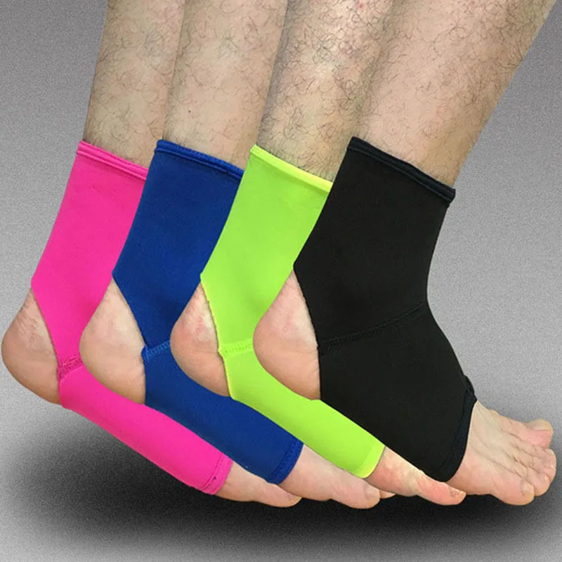 1Pcs Elastic Ankle Support Breathable Adjustable Sports Safety Gym Badminton Basketball ankle