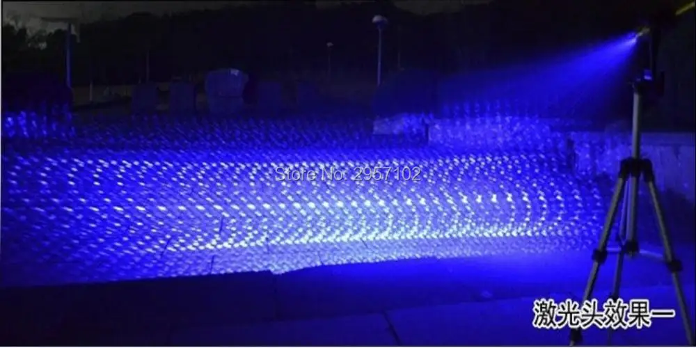 450nm de Alta Mais Poderoso Potência Azul Laser Ponteiros Lanterna Queimar Fósforo Vela Aceso Cigarro Wicked Lazer Tocha Caça 100000m 30 High Quality Esporte e Lazer