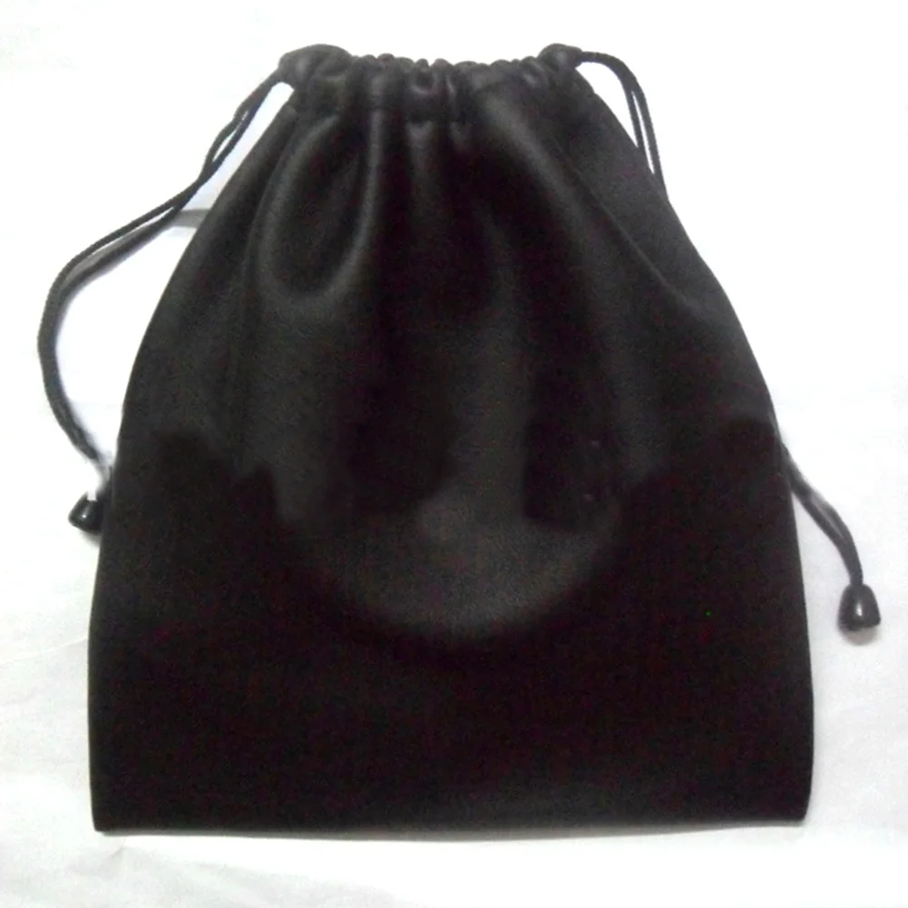 

Waterproof Protective Case Black Large Capacity Storage PU Leather Headphones Bag Carry Bags Case for Big Headband Earphones