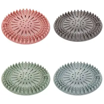 

133mm diameter Round Shape Silicone Sink Strainer Filter Water Stopper Floor Drain Hair Bathtub Plug Stopper