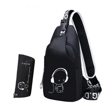 Сумки через плечо для мальчиков и девочек, детская легкая сумка почтальона, Повседневная водонепроницаемая сумка-лямка из Оксфорда