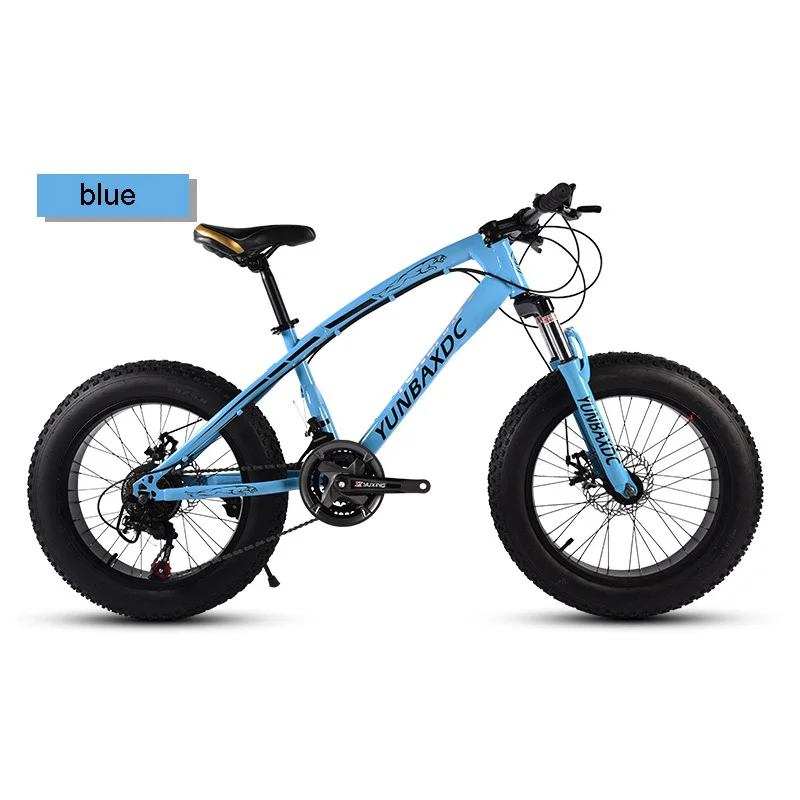 Sale Snowmobiles Beach Bike Spoke Wheel 20 inches 4.0-inch Tyre High Carbon Steel Rigid Frame Snow Riding 21 24 27 Speed 4