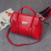 2016 New Tote Little Monster Smiley Bag Lock Buckle Handbag Trapeze Bags Shoulder Bag Women Handbags