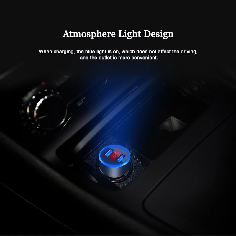 Car Bluetooth Kit Wireless Speaker MP3 Music Player Transmitter With Dual USB Charger